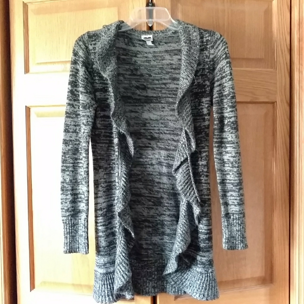Gray/Black Cardigan